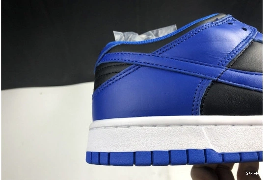 Dunk Retro Low Black Nike Hyper (2021) DD1391-001 Cobalt 1103